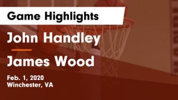 John Handley  vs James Wood  Game Highlights - Feb. 1, 2020