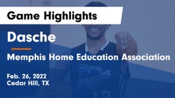 Dasche vs Memphis Home Education Association Game Highlights - Feb. 26, 2022
