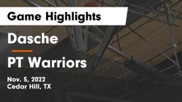 Dasche vs PT Warriors Game Highlights - Nov. 5, 2022