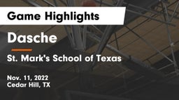 Dasche vs St. Mark's School of Texas Game Highlights - Nov. 11, 2022