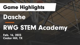 Dasche vs RWG STEM Academy Game Highlights - Feb. 16, 2023