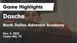 Dasche vs North Dallas Adventist Academy  Game Highlights - Dec. 5, 2023