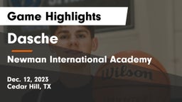 Dasche vs Newman International Academy  Game Highlights - Dec. 12, 2023