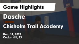 Dasche vs Chisholm Trail Academy Game Highlights - Dec. 14, 2023