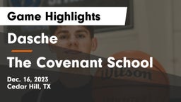 Dasche vs The Covenant School Game Highlights - Dec. 16, 2023