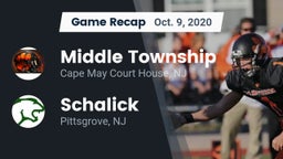 Recap: Middle Township  vs. Schalick  2020