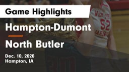 Hampton-Dumont  vs North Butler  Game Highlights - Dec. 10, 2020