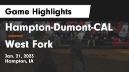 Hampton-Dumont-CAL vs West Fork  Game Highlights - Jan. 21, 2023