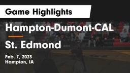 Hampton-Dumont-CAL vs St. Edmond  Game Highlights - Feb. 7, 2023