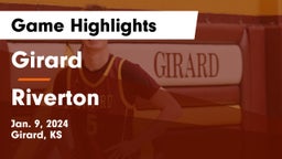 Girard  vs Riverton  Game Highlights - Jan. 9, 2024