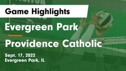 Evergreen Park  vs Providence Catholic  Game Highlights - Sept. 17, 2022