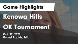 Kenowa Hills  vs OK Tournament Game Highlights - Oct. 12, 2021