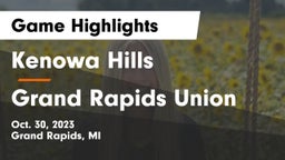 Kenowa Hills  vs Grand Rapids Union  Game Highlights - Oct. 30, 2023