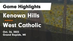 Kenowa Hills  vs West Catholic  Game Highlights - Oct. 26, 2023
