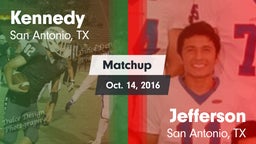 Matchup: Kennedy  vs. Jefferson  2016