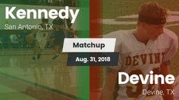 Matchup: Kennedy  vs. Devine  2018