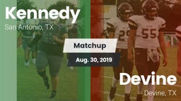 Matchup: Kennedy  vs. Devine  2019