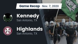 Recap: Kennedy  vs. Highlands  2020