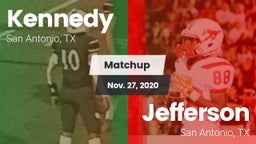 Matchup: Kennedy  vs. Jefferson  2020