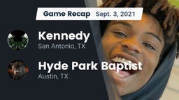 Recap: Kennedy  vs. Hyde Park Baptist  2021