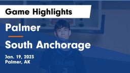 Palmer  vs South Anchorage  Game Highlights - Jan. 19, 2023