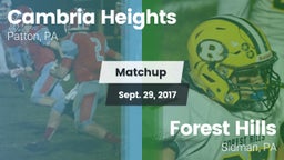 Matchup: Cambria Heights vs. Forest Hills  2017