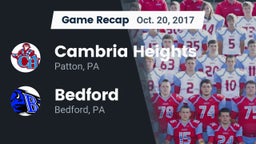 Recap: Cambria Heights  vs. Bedford  2017