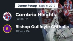 Recap: Cambria Heights  vs. Bishop Guilfoyle Catholic  2019
