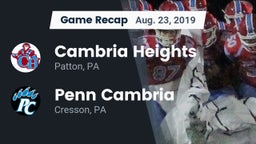 Recap: Cambria Heights  vs. Penn Cambria  2019