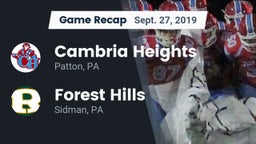Recap: Cambria Heights  vs. Forest Hills  2019