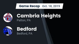Recap: Cambria Heights  vs. Bedford  2019