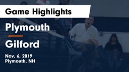 Plymouth  vs Gilford  Game Highlights - Nov. 6, 2019