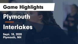 Plymouth  vs Interlakes  Game Highlights - Sept. 18, 2020
