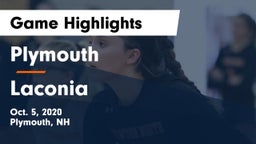 Plymouth  vs Laconia  Game Highlights - Oct. 5, 2020