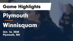 Plymouth  vs Winnisquam  Game Highlights - Oct. 16, 2020