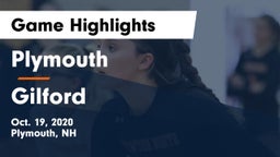 Plymouth  vs Gilford  Game Highlights - Oct. 19, 2020