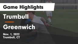 Trumbull  vs Greenwich  Game Highlights - Nov. 1, 2022