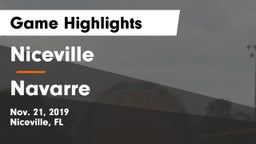 Niceville  vs Navarre  Game Highlights - Nov. 21, 2019