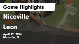 Niceville  vs Leon  Game Highlights - April 12, 2024