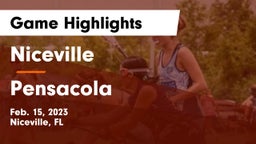 Niceville  vs Pensacola  Game Highlights - Feb. 15, 2023