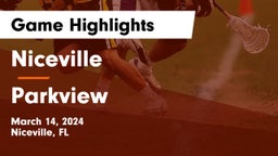 Niceville  vs Parkview  Game Highlights - March 14, 2024