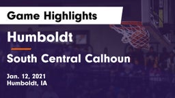 Humboldt  vs South Central Calhoun Game Highlights - Jan. 12, 2021