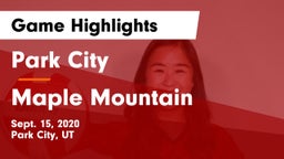 Park City  vs Maple Mountain  Game Highlights - Sept. 15, 2020