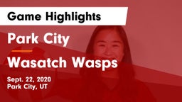 Park City  vs Wasatch Wasps Game Highlights - Sept. 22, 2020