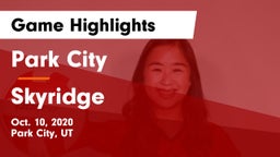 Park City  vs Skyridge  Game Highlights - Oct. 10, 2020
