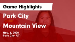 Park City  vs Mountain View  Game Highlights - Nov. 6, 2020