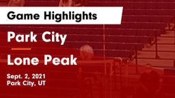 Park City  vs Lone Peak  Game Highlights - Sept. 2, 2021
