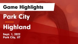 Park City  vs Highland  Game Highlights - Sept. 1, 2022