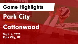 Park City  vs Cottonwood  Game Highlights - Sept. 6, 2023