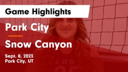 Park City  vs Snow Canyon  Game Highlights - Sept. 8, 2023